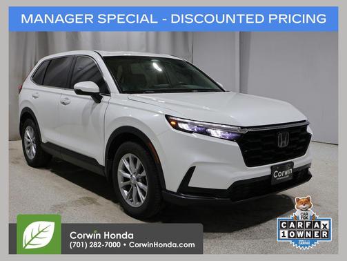 Platinum White Pearl 2023 Honda CR-V EX AWD