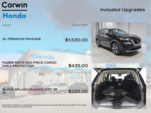 Super Black 2023 Nissan Rogue SL