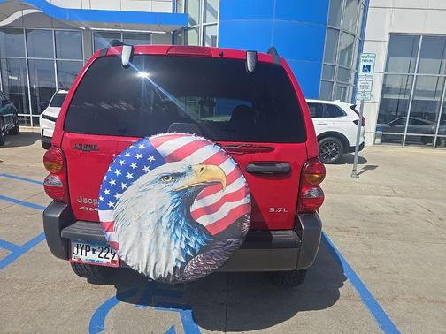 Flame Red Clearcoat 2004 Jeep Liberty Sport
