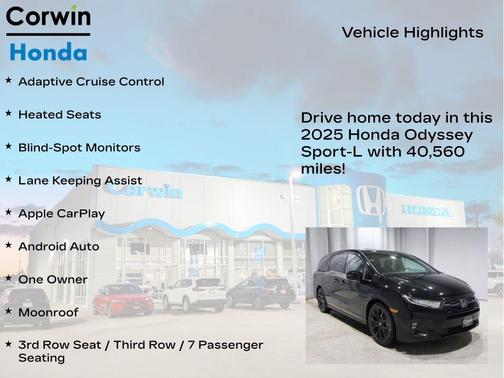 2025 Honda Odyssey Sport-L
