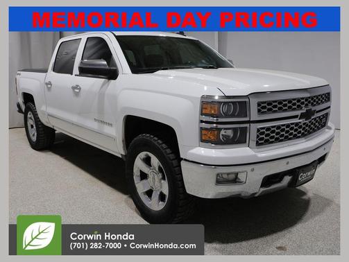 Summit White 2015 Chevrolet Silverado 1500 LTZ