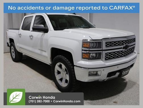 Summit White 2015 Chevrolet Silverado 1500 LTZ Truck