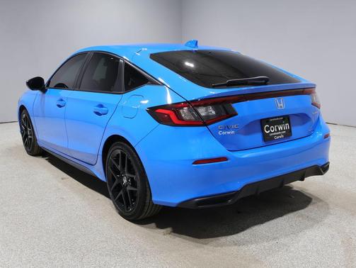 Boost Blue Pearl 2025 Honda Civic Hybrid Sport