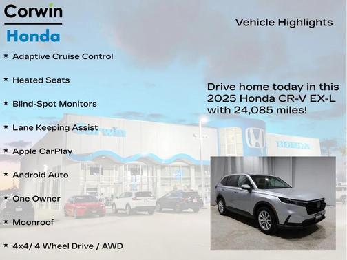 2025 Honda CR-V EX-L AWD