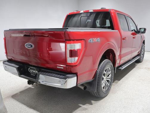 Rapid Red Metallic Tinted Clearcoat 2021 Ford F-150 Lariat