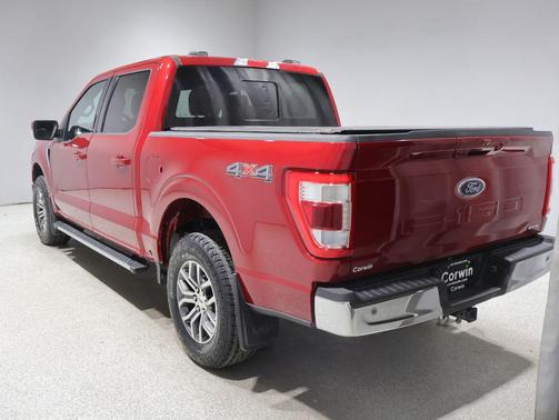 Rapid Red Metallic Tinted Clearcoat 2021 Ford F-150 Lariat