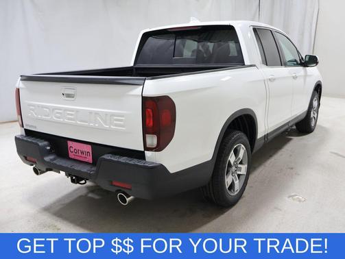Platinum White Pearl 2026 Honda Ridgeline RTL
