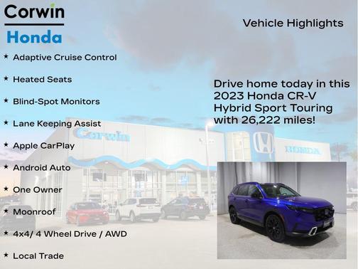 2023 Honda CR-V Hybrid Sport Touring AWD