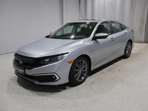 Modern Steel Metallic 2020 Honda Civic EX