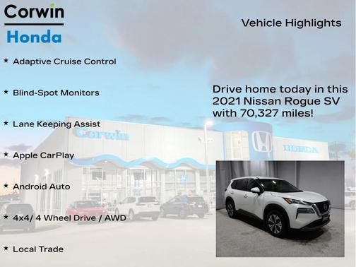 2021 Nissan Rogue SV