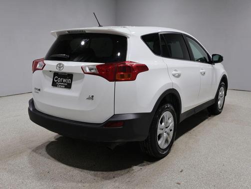 Super White 2014 Toyota RAV4 LE