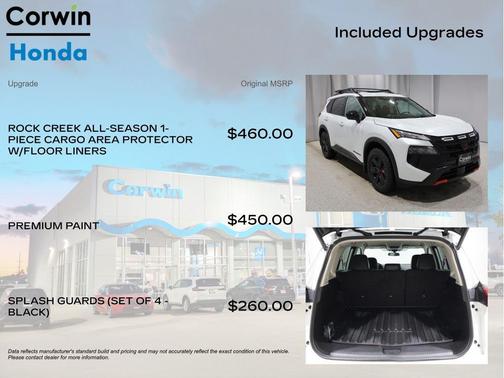 Everest White Pearl 2025 Nissan Rogue Rock Creek