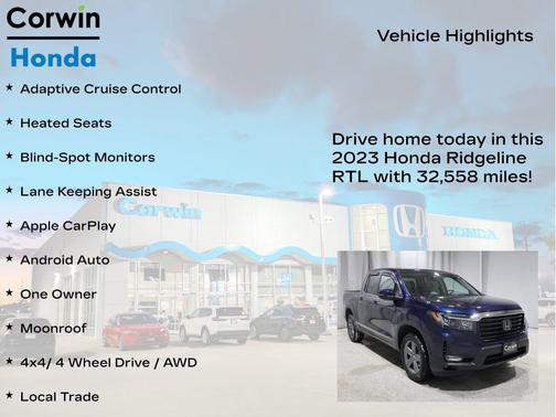 2023 Honda Ridgeline RTL