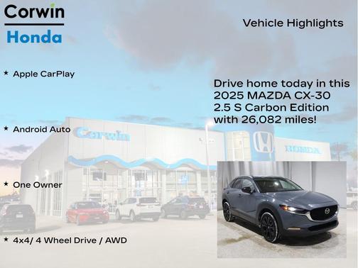 2025 Mazda CX-30 2.5 S Carbon Edition