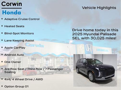 Moonlight Cloud 2025 Hyundai PALISADE SEL