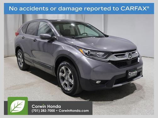Gray 2019 Honda CR-V EX