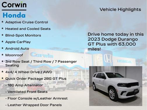 2023 Dodge Durango GT Plus