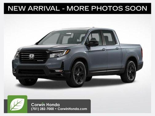 Sonic Gray Pearl 2023 Honda Ridgeline Black