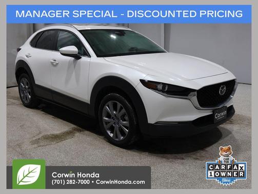 Snowflake White Pearl Mica 2025 Mazda CX-30 2.5 S Preferred Package