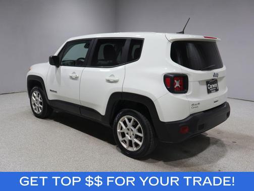 Alpine White Clearcoat 2023 Jeep Renegade Latitude