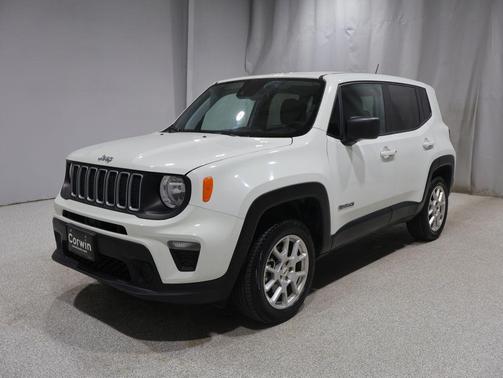 Alpine White Clearcoat 2023 Jeep Renegade Latitude