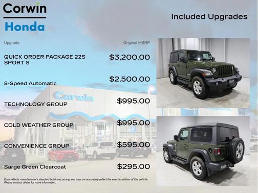 2021 Jeep Wrangler Sport S