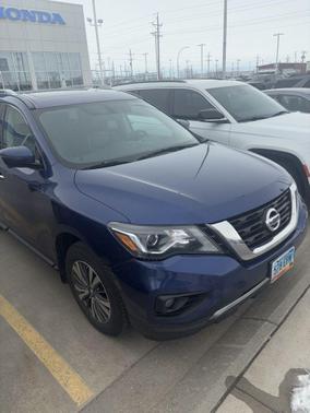 Caspian Blue 2017 Nissan Pathfinder SL
