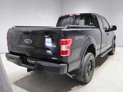 SHADOW BLACK 2018 Ford F-150 XLT