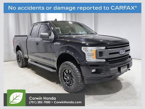 SHADOW BLACK 2018 Ford F-150 XLT