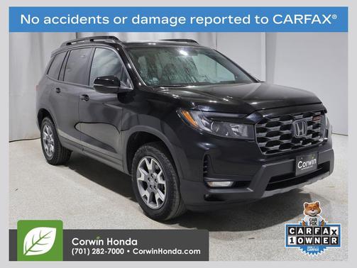 Crystal Black Pearl 2023 Honda Passport AWD TrailSport