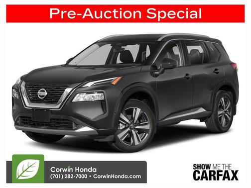 Boulder Gray Pearl 2023 Nissan Rogue Platinum