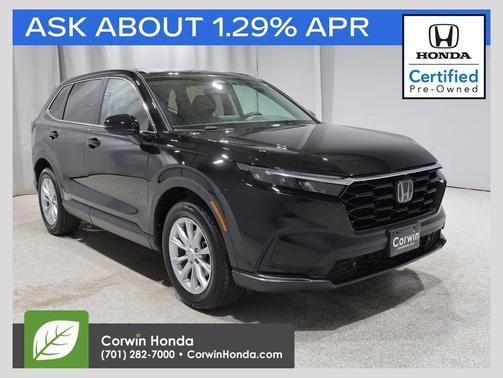 Black 2025 Honda CR-V EX-L AWD