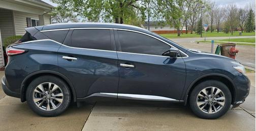 Arctic Blue Metallic 2015 Nissan Murano SL