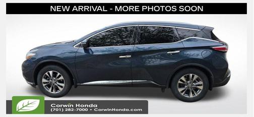 Arctic Blue Metallic 2015 Nissan Murano SL