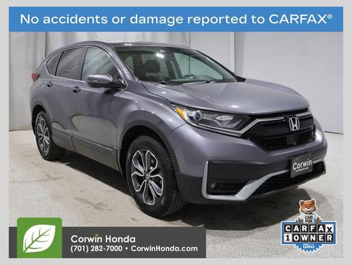 Modern Steel Metallic 2021 Honda CR-V AWD EX-L