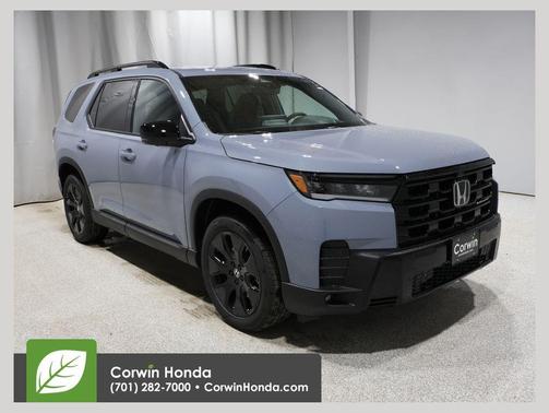 Sonic Gray Pearl 2026 Honda Pilot Black Edition