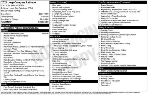 2024 Jeep Compass Latitude