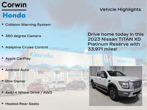 2023 Nissan Titan XD Platinum Reserve