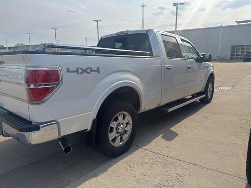 WHITE PLATINUM MET TRI-COAT 2012 Ford F-150 Lariat