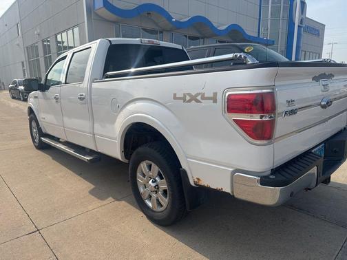 WHITE PLATINUM MET TRI-COAT 2012 Ford F-150 Lariat