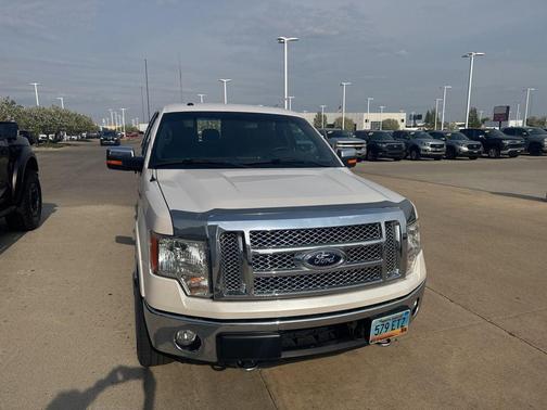 WHITE PLATINUM MET TRI-COAT 2012 Ford F-150 Lariat