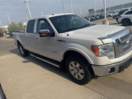 WHITE PLATINUM MET TRI-COAT 2012 Ford F-150 Lariat