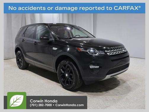 Farallon Black Metallic 2017 Land Rover Discovery Sport HSE
