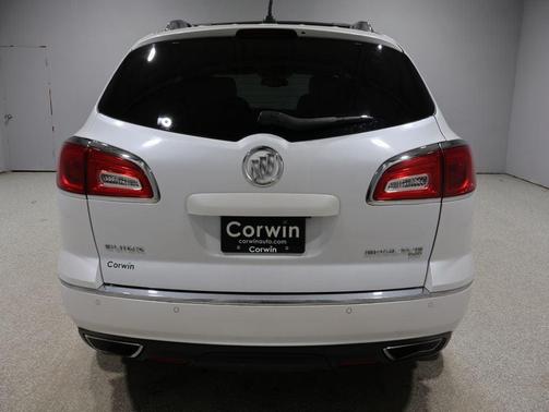 White Frost Tricoat 2016 Buick Enclave Leather