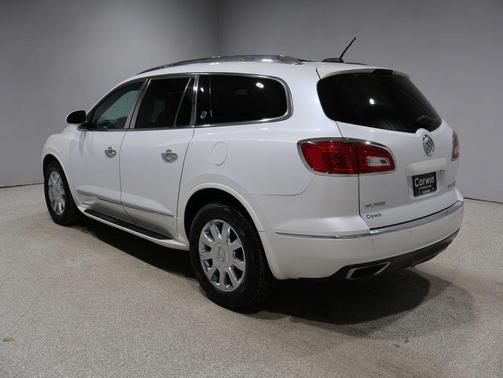 White Frost Tricoat 2016 Buick Enclave Leather