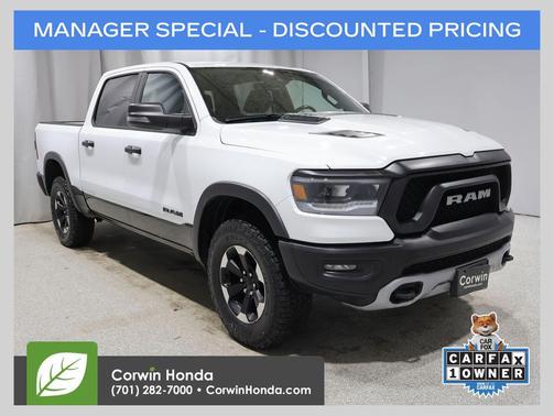 Bright White Clearcoat 2023 RAM 1500 Rebel