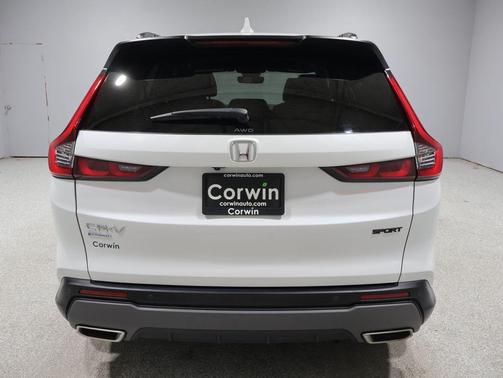 Platinum White Pearl 2024 Honda CR-V Hybrid Sport AWD