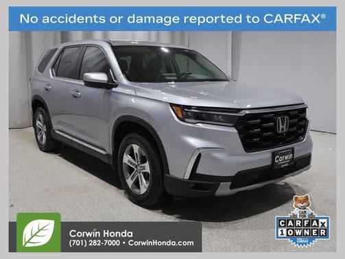 Lunar Silver 2023 Honda Pilot AWD EX-L 7 Passenger