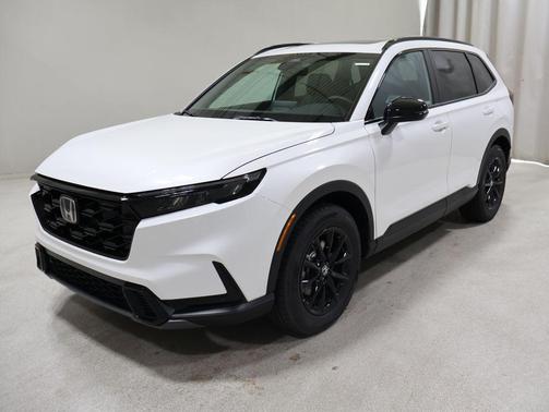 Platinum White Pearl 2026 Honda CR-V Hybrid Sport-L AWD