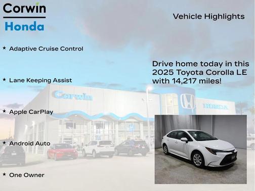 2025 Toyota Corolla LE